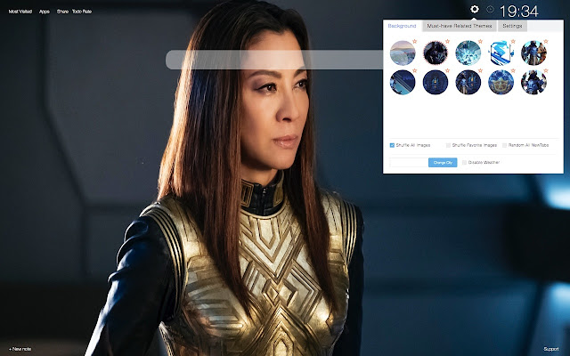 Star Trek: Discovery Wallpapers New Tab