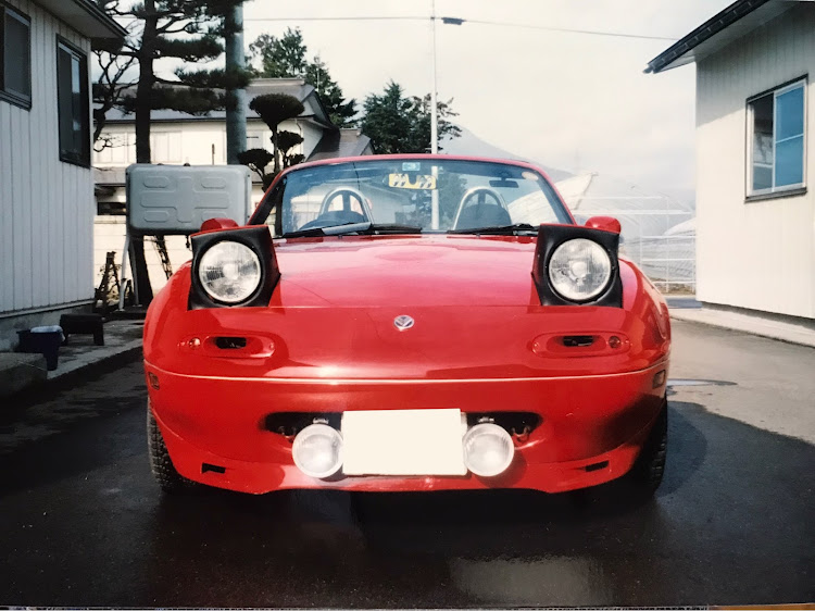 ロードスターのリトラの日・ペダルカー・昔の愛車・昔の写真・ユーノスロードスターに関するカスタム事例の投稿画像3枚目