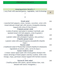 Freshfuls Salad's menu 1