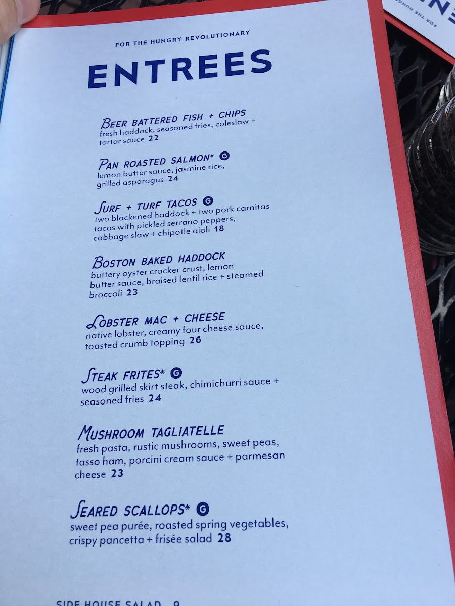 Entrees