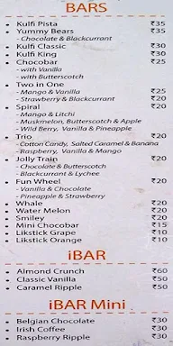 Arun Icecreams menu 4