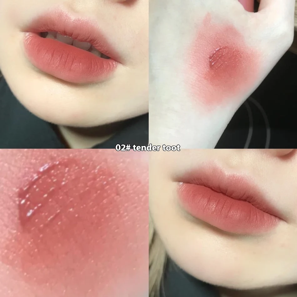 Gege Bear Adorable Rabbit Velvet Lip Mud – Fluweelzachte matte lippen, intense kleur en zachte textuur. Krijg onweerstaanbare lippen met deze lipstick.