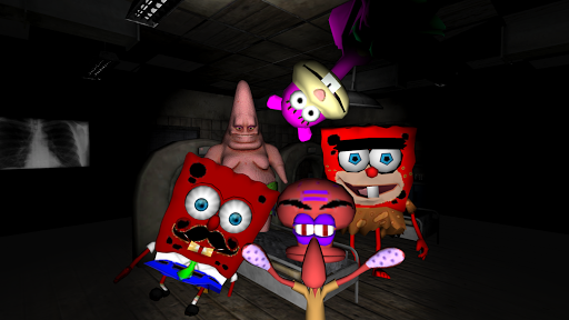 Sponge Hospital. Five Nights at Red Bob 3D