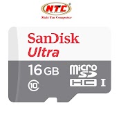 Thẻ Nhớ Microsdhc Sandisk Ultra 533X 16Gb 80Mb/S (Bạc) - Không Box