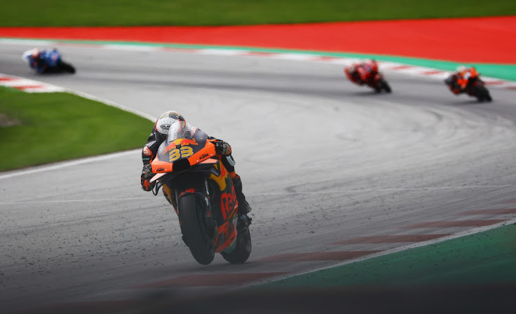 Red Bull KTM Factory Racing's Brad Binder in action.