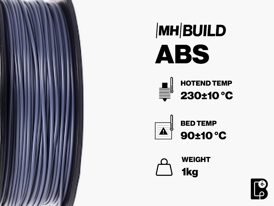 Brown MH Build Series ABS Filament - 2.85mm (1kg)