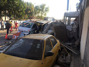 16 people were injured‚ with four sustaining serious injuries and two more people still trapped in the taxi after a taxi lost control and crashed into other cars and a wall in Johannesburg. 