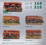 Subway menu 6