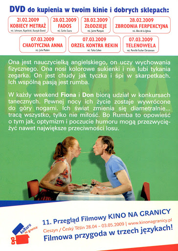 Tył ulotki filmu 'Rumba'