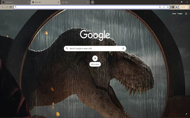 Jurassic World: Dominion Browser Theme chrome extension