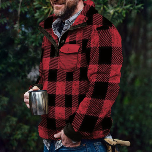 Title 1, Mens Plaid Double-faced Wool Jacket. Experienc...