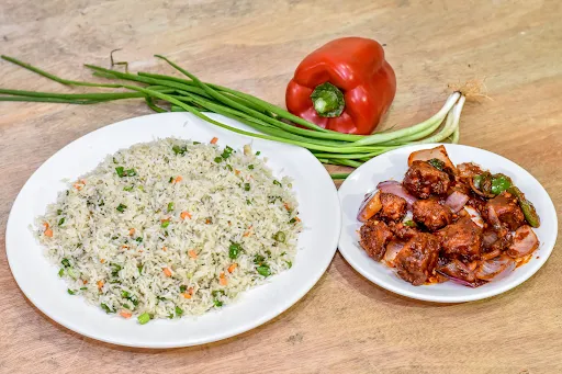 Fried Rice And Chilli Chicken Combo