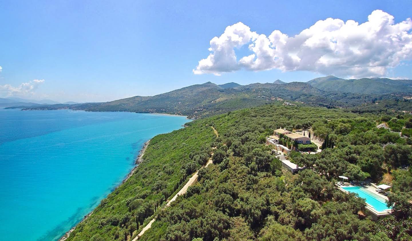 House with garden and terrace Corfu