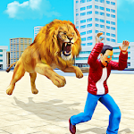 Cover Image of Baixar Jogos de Animais Selvagens Ataque de Leão  APK