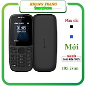 Nokia 105, Điện Thoại Mới 2019 Bảo Hành 12 Tháng , 2 Sim Fulbox Đủ Phụ Kiện