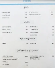 D'good Cafe menu 1