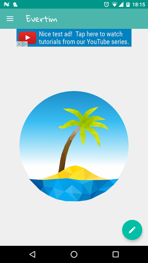 Android application Today screenshort