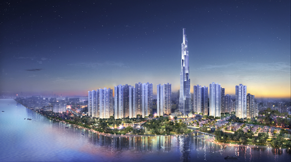 Phối cảnh The Landmark 81