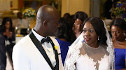 Mr and Mrs Kouabenan tied the knot on OPW.
