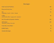 Flavours Restaurant menu 2