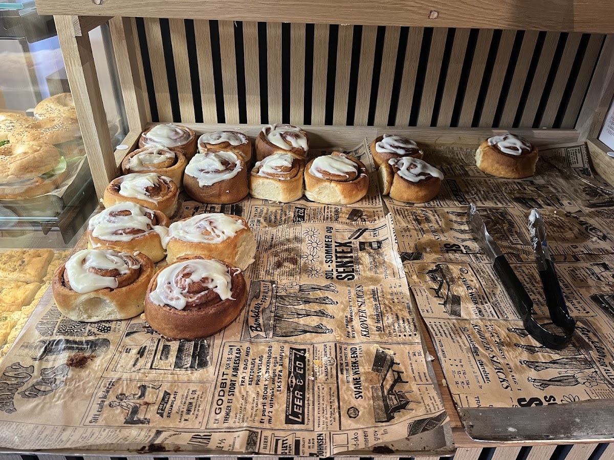 Gluten-Free Cinnamon Rolls at Glutenfrihuset