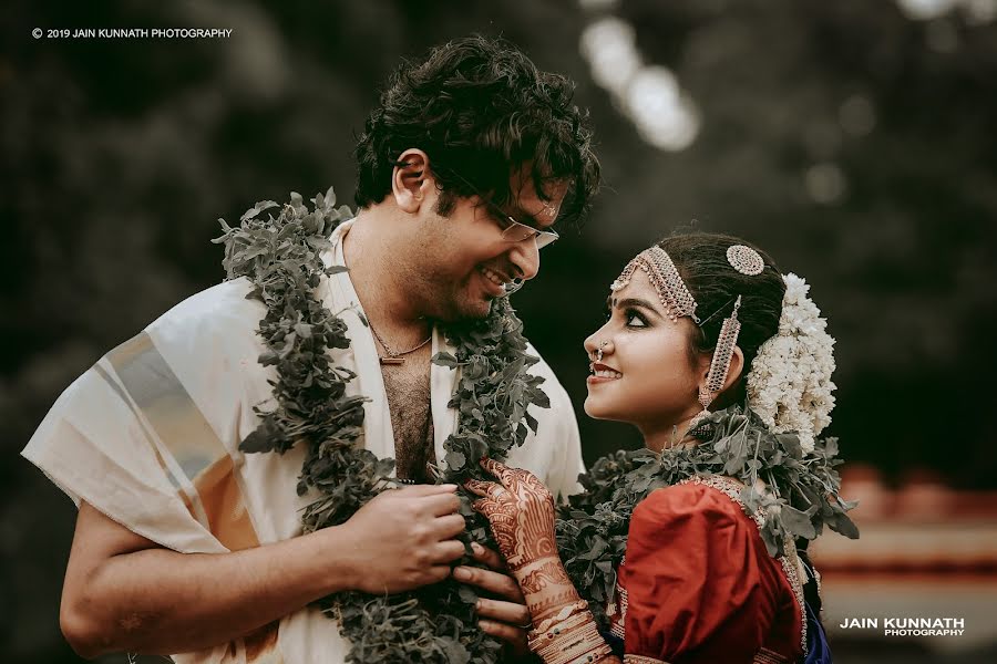 Photographe de mariage Jain Kunnath (kunnath). Photo du 9 décembre 2020