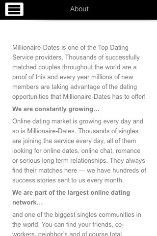 Millionaire Dating