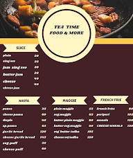 Tea Time Food & More menu 1