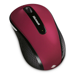 Microsoft Wireless Mobile Mouse 4000 Special Edition - Ruby Pink