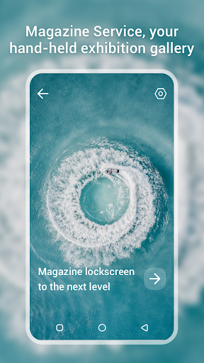 Screenshot Magazine Lockscreen HiOS