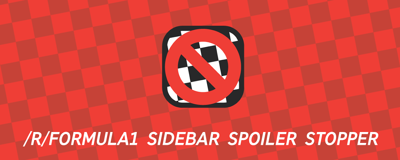 /r/Formula1 Sidebar Spoiler Stopper Preview image 1