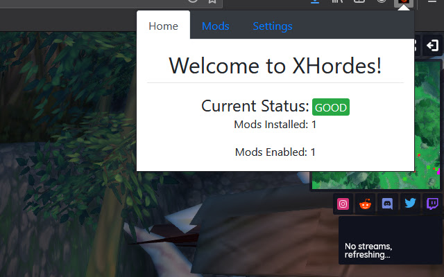 XHordes chrome extension