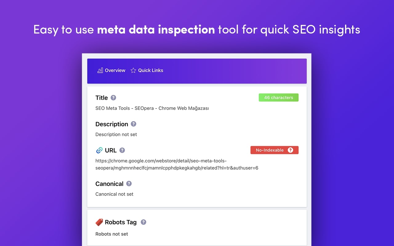 SEO Meta Tools - SEOpera Preview image 3