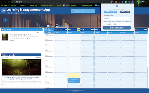 Learning Management App