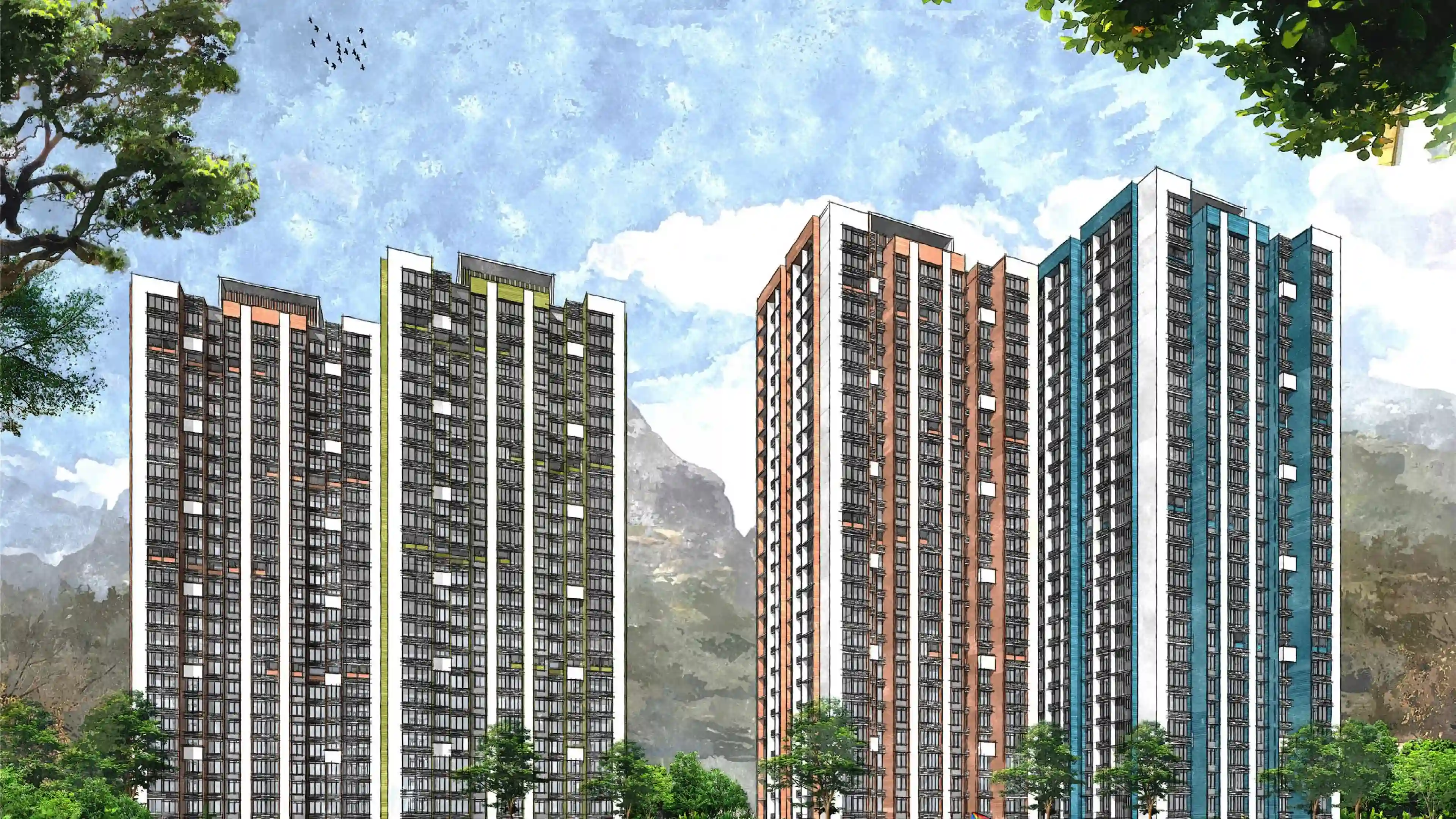 Wadhwa Wise City-elevation-1