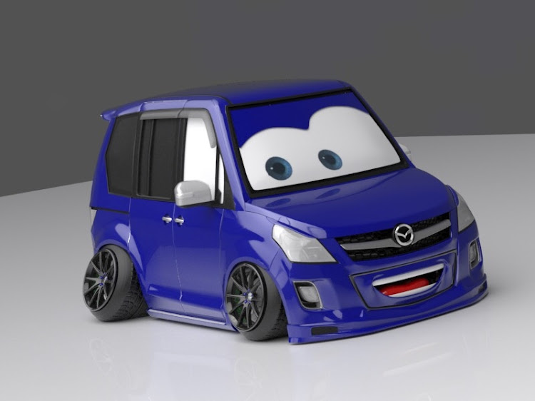 MPVの3DCG・MPV LY3P・カーズに関するカスタム事例の投稿画像1枚目