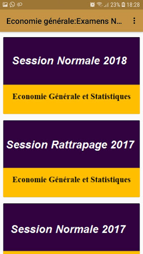 Economie généraleExamens Nationaux 20212BAC-SGC