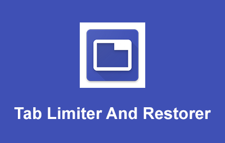 Tab Limiter And Restorer Preview image 0