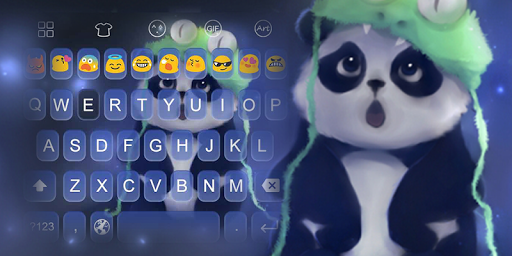 Emoji Keyboard-Bear Cat