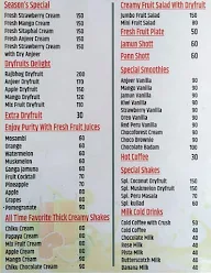Naad Bramha Juice and Cafe menu 2