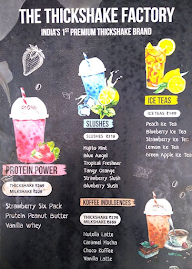 The Thickshake Factory menu 6