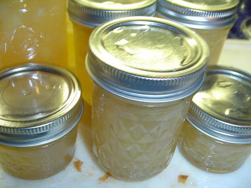 Finish Pear Pineapple Preserves! YUM! :)