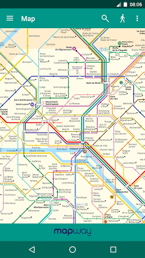 Paris Metro Map and Planner