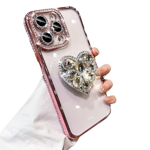 Title 5, Silicone Electroplating Edge Diamond Love Brack...