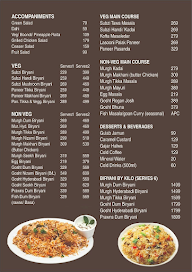 Azafran Biryani (Biryani's & More....) menu 2