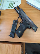 One of the firearms recovered by police.