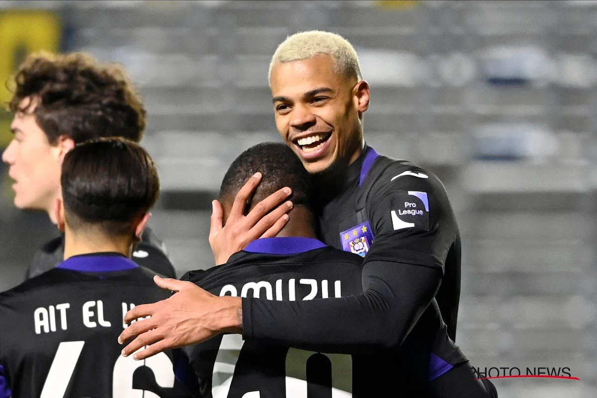 Amuzu encore une fois décisif avec Anderlecht : "Il peut faire mal à beaucoup d'équipes"