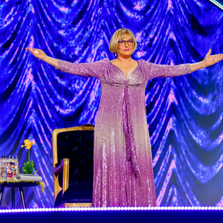 DA federal council chair Helen Zille at the 2025 Showmax Roast.
