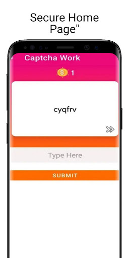 Screenshot Captcha Typing Work-Online Job