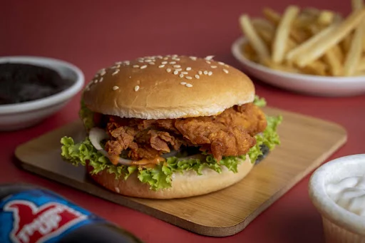 Crispy Classic Chicken Burger Meal